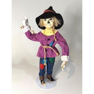 Ashton Drake Wizard of Oz Scarecrow Porcelain Doll 10" Figure 94162 With Box